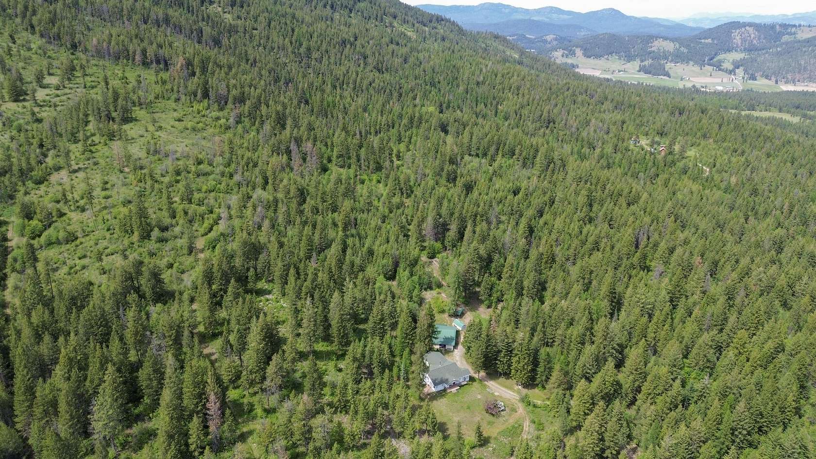 20 Acres of Land with Home for Sale in Addy, Washington
