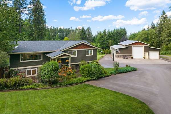 5 Acres of Land with Home for Sale in Sherwood, Oregon