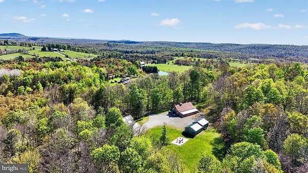 34 Acres of Recreational Land with Home for Auction in Honesdale, Pennsylvania