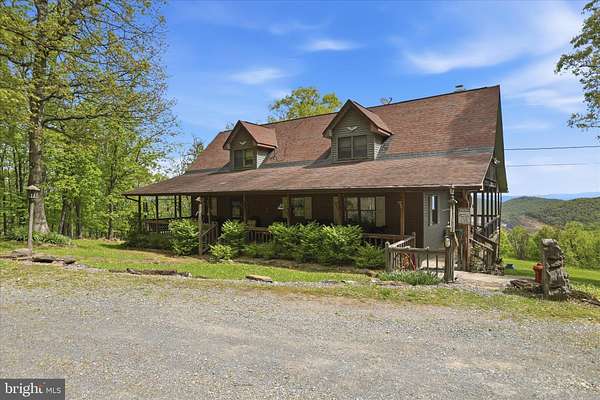 21.8 Acres of Recreational Land with Home for Sale in Keyser, West Virginia