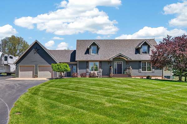 10.7 Acres of Land with Home for Sale in Clarksville, Michigan