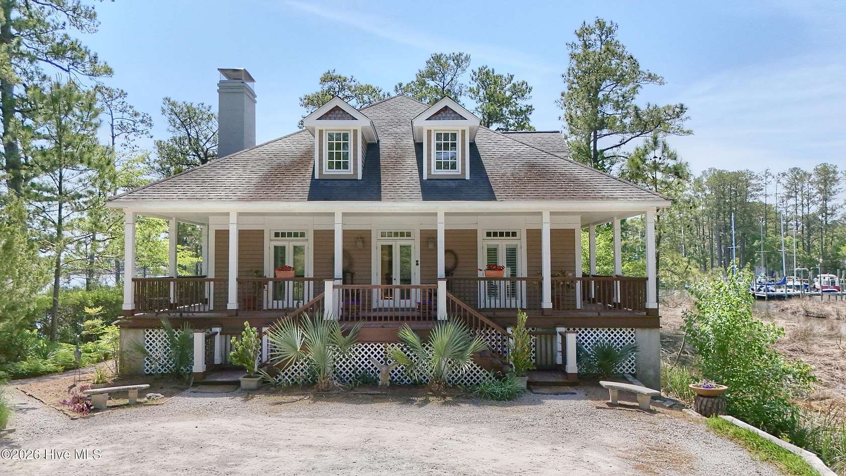 1.73 Acres of Land with Home for Sale in Oriental, North Carolina