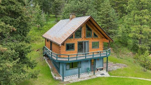 9.6 Acres of Land with Home for Sale in Kila, Montana