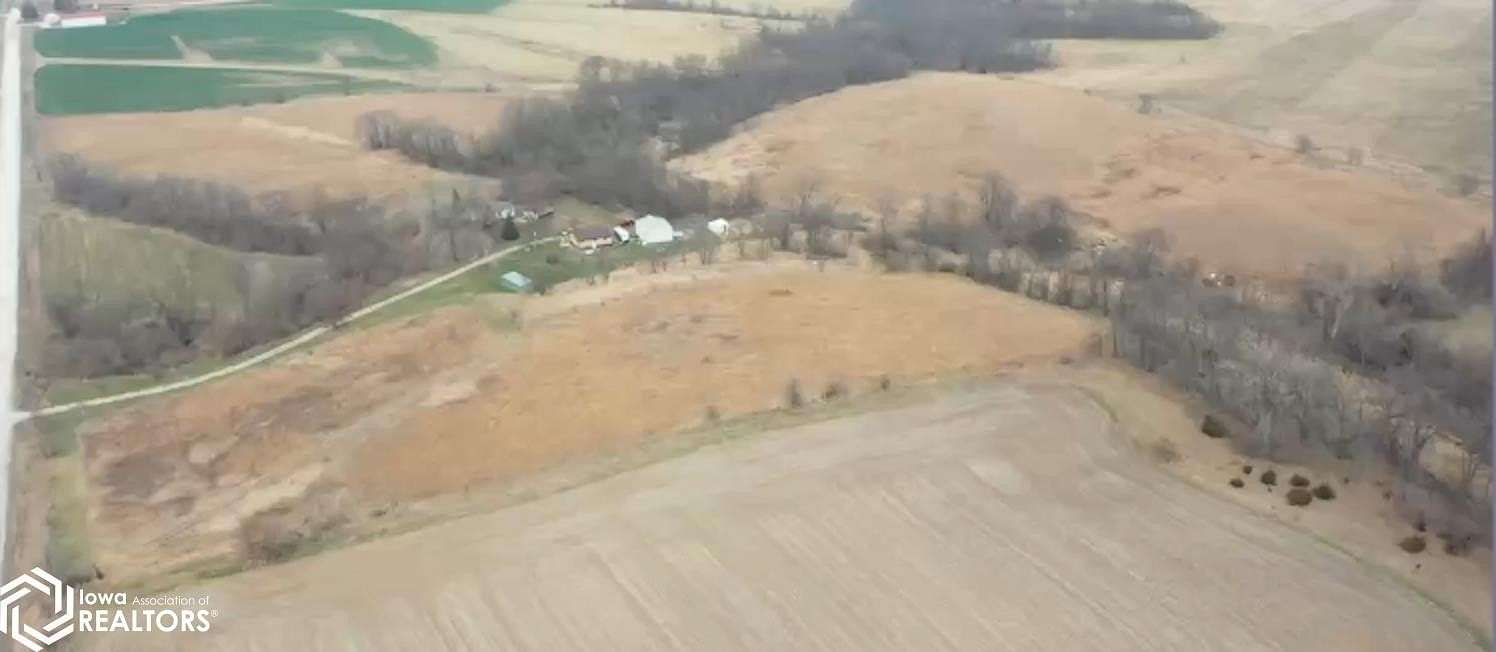 39 Acres of Recreational Land with Home for Sale in Ollie, Iowa