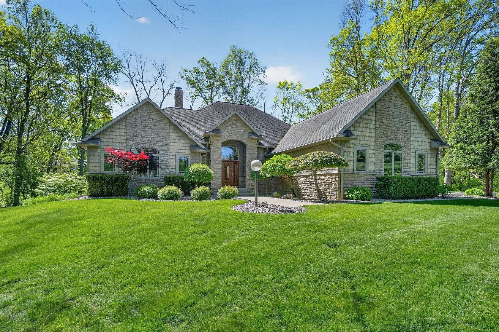8 Acres of Land with Home for Sale in Bristol, Indiana