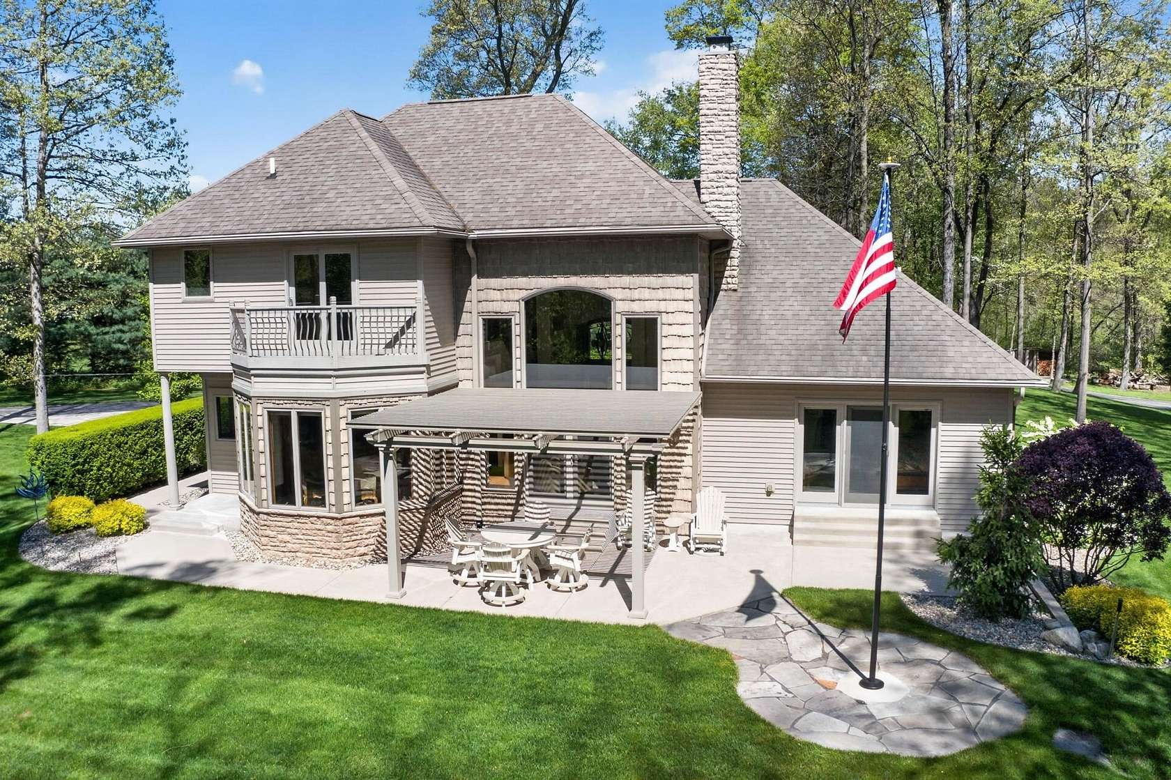 8 Acres of Land with Home for Sale in Bristol, Indiana