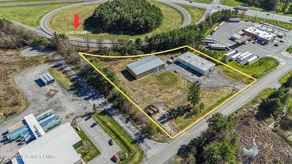 4.24 Acres of Improved Commercial Land for Sale in Blakeslee, Pennsylvania