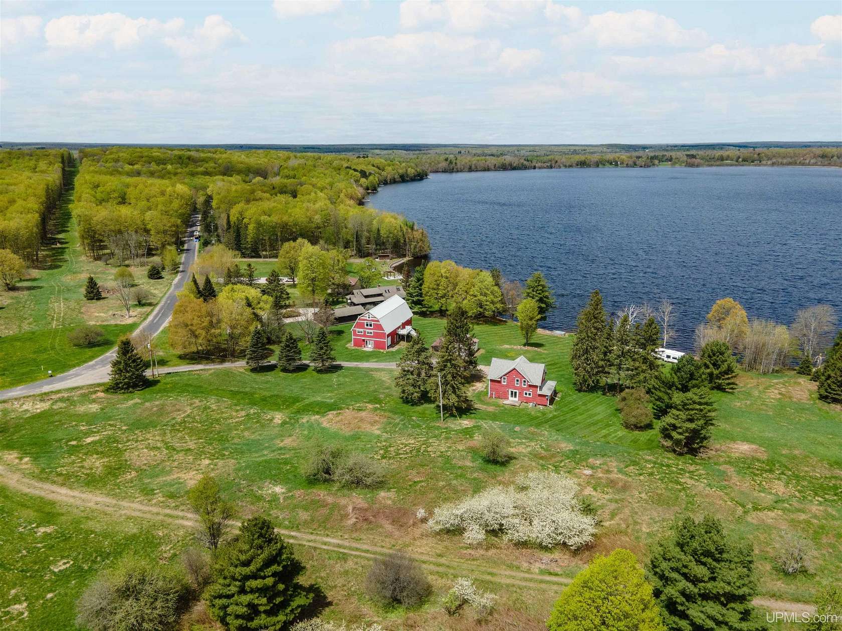 4.8 Acres of Land with Home for Sale in Iron River, Michigan
