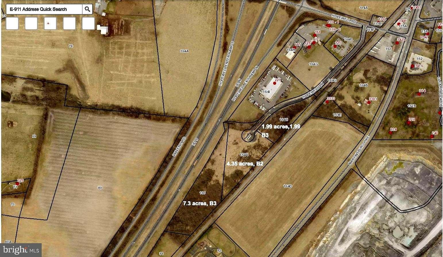 13.6 Acres of Land for Sale in Clear Brook, Virginia