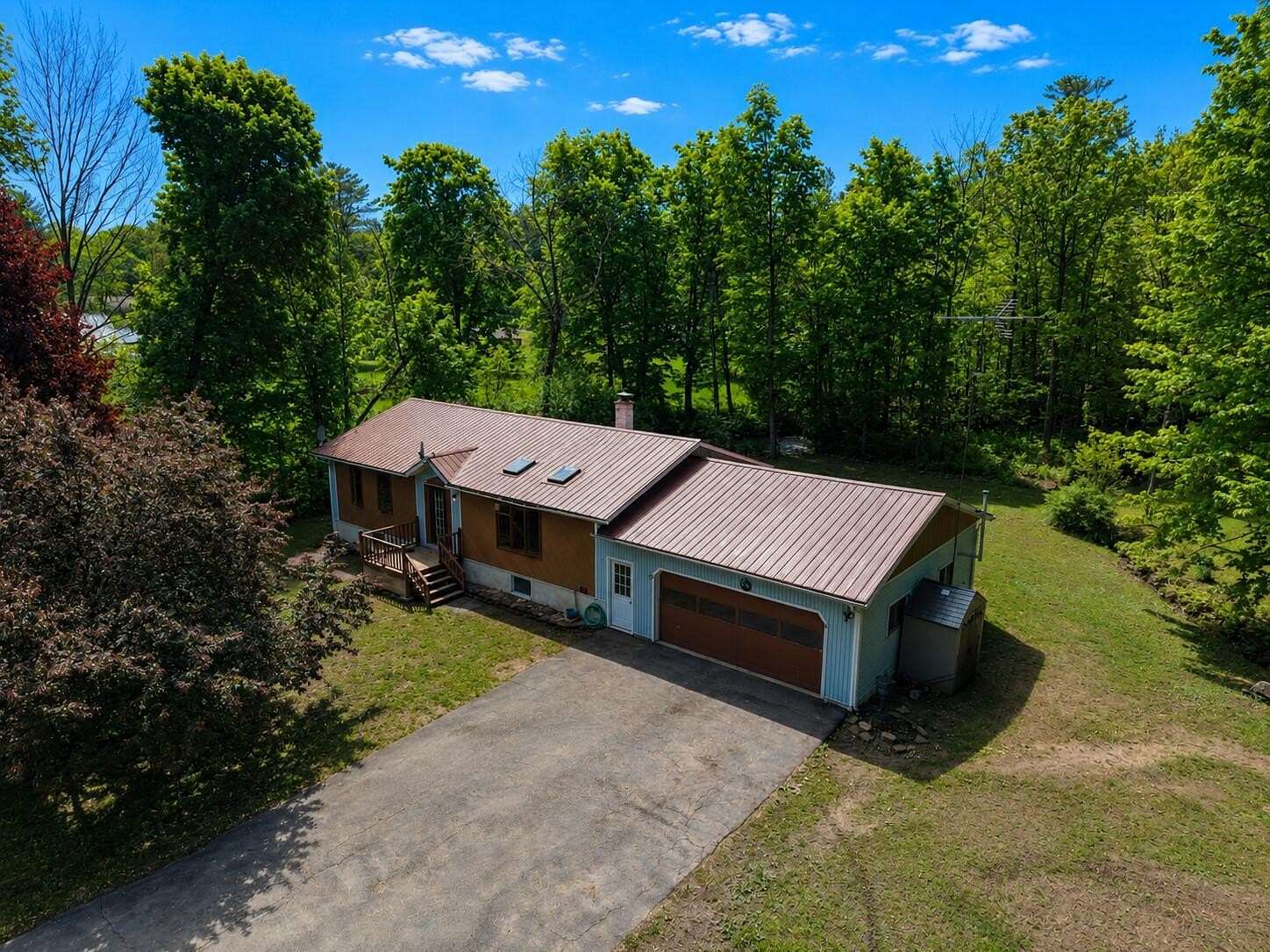 6.6 Acres of Land with Home for Sale in Mooers Forks, New York