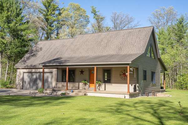 19.9 Acres of Land with Home for Sale in Holton, Michigan
