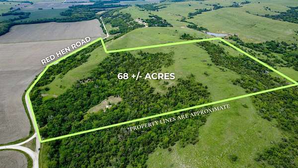 68.2 Acres of Land for Sale in Onaga, Kansas