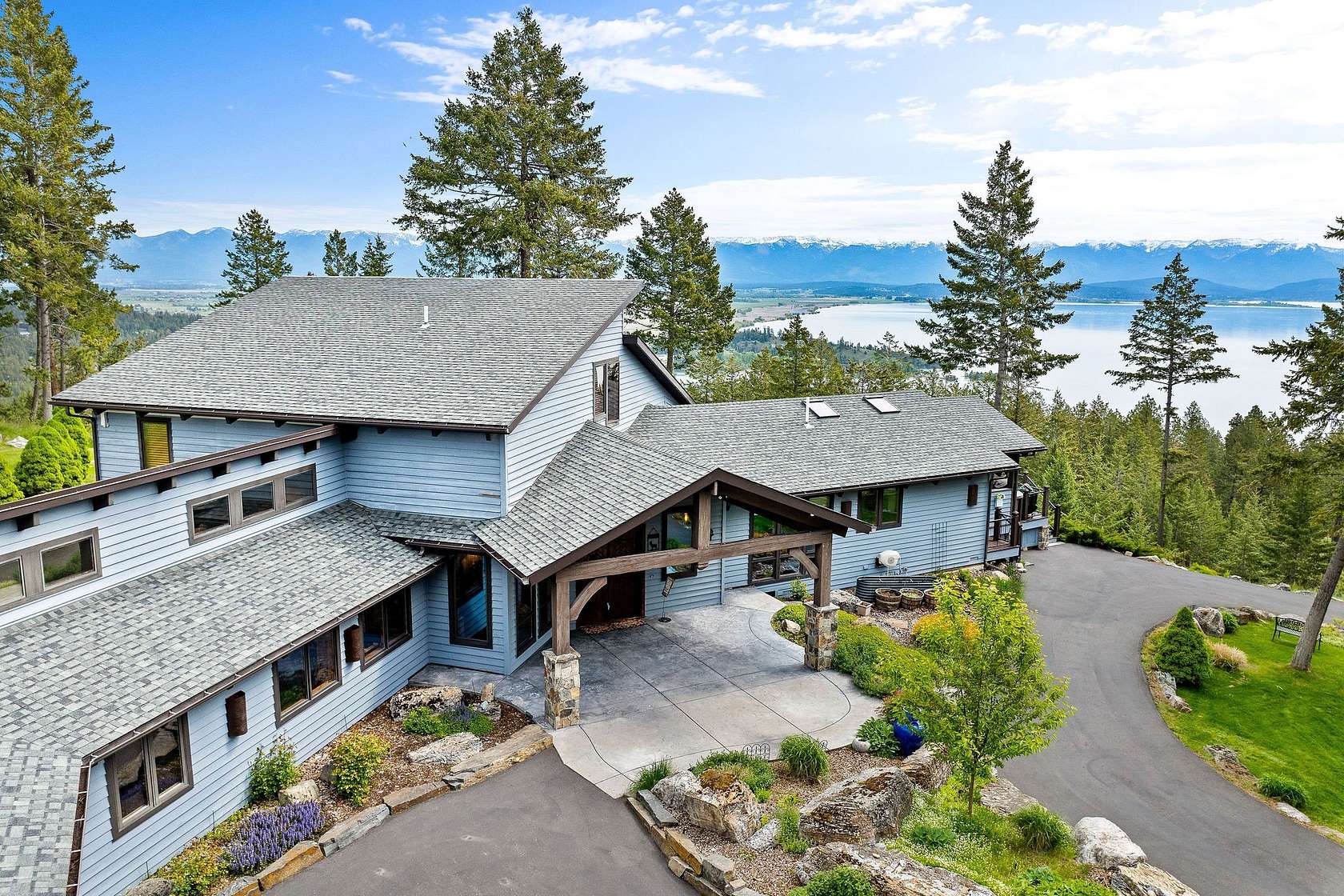 14.1 Acres of Recreational Land with Home for Sale in Somers, Montana