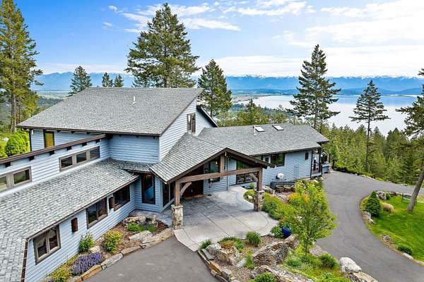 14.1 Acres of Recreational Land with Home for Sale in Somers, Montana