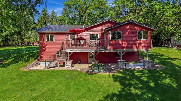 5.16 Acres of Land with Home for Sale in Burnett, Wisconsin