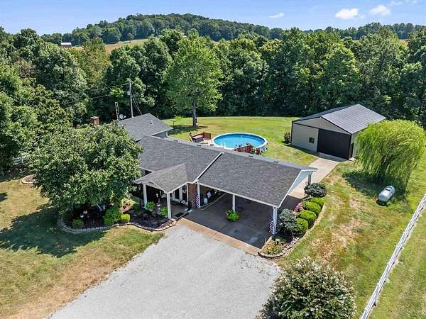 7 Acres of Land with Home for Sale in Philpot, Kentucky