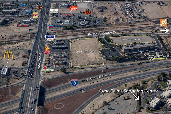 3.28 Acres of Commercial Land for Sale in Yuma, Arizona