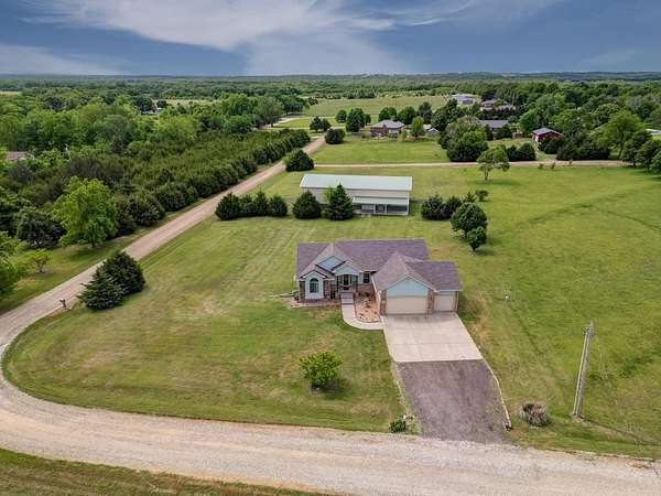 1.6 Acres of Land with Home for Sale in Arkansas City, Kansas