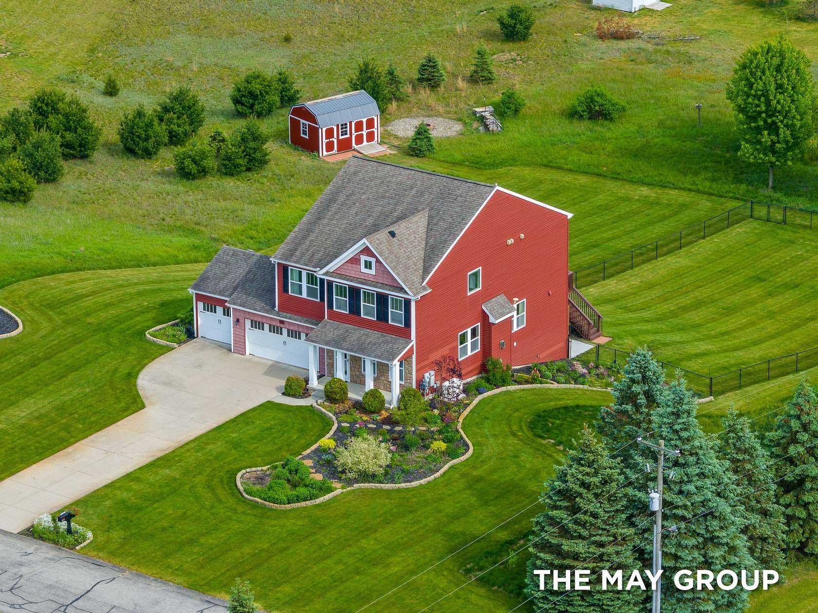 2 Acres of Land with Home for Sale in Alto, Michigan