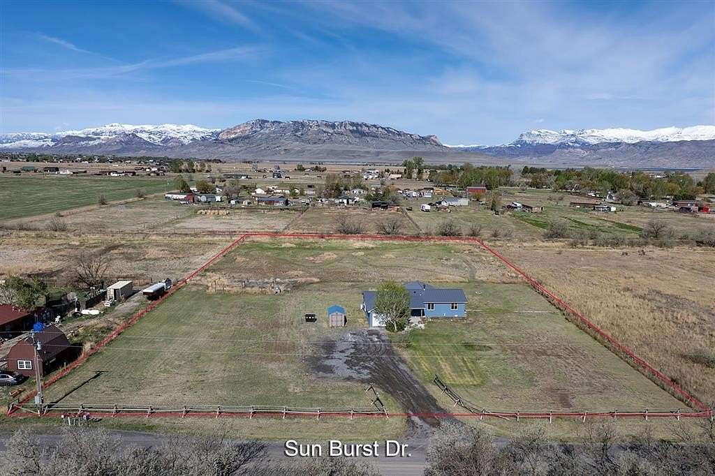 2.33 Acres of Land with Home for Sale in Cody, Wyoming