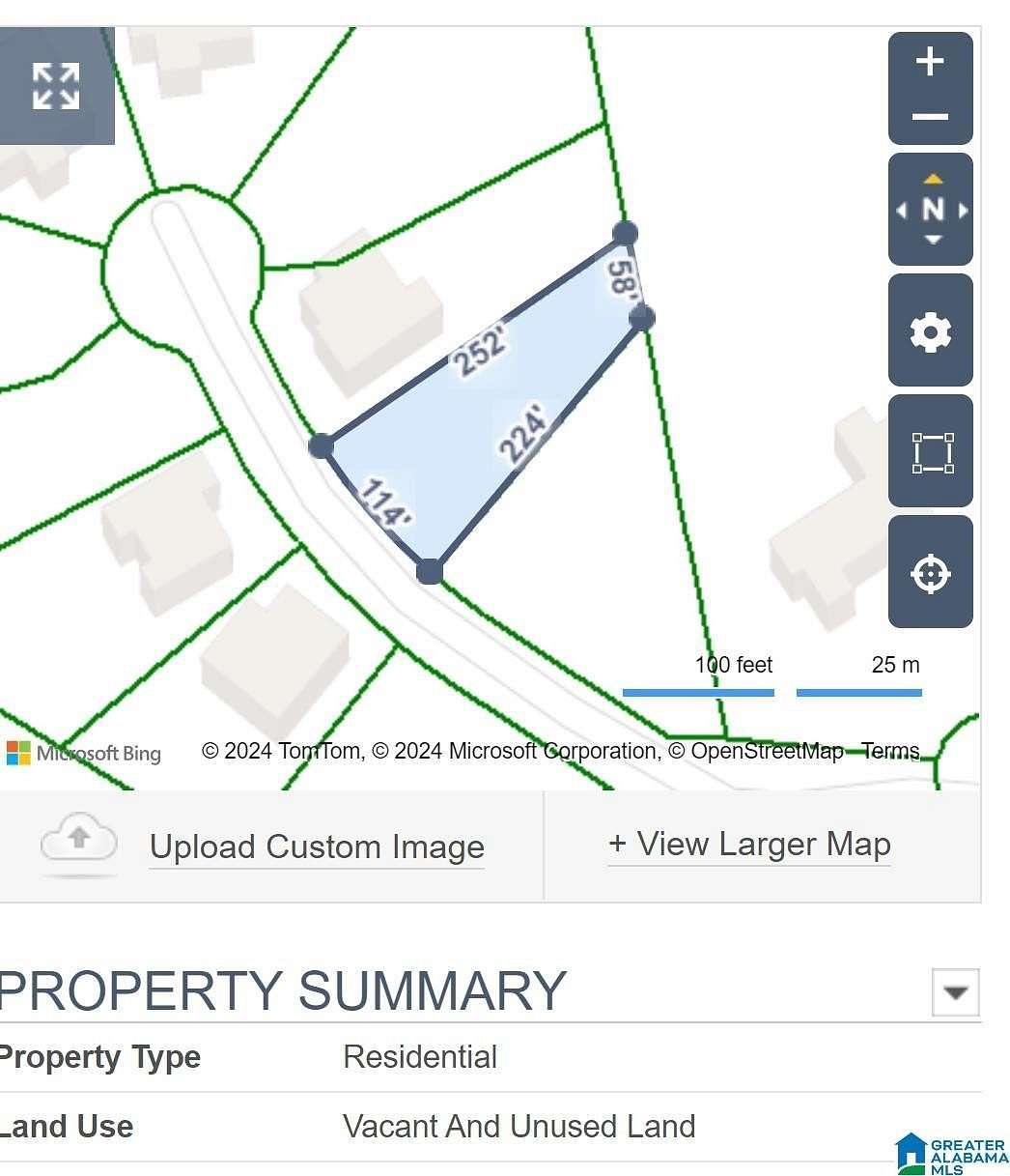 0.44 Acres of Land for Sale in Vestavia Hills, Alabama