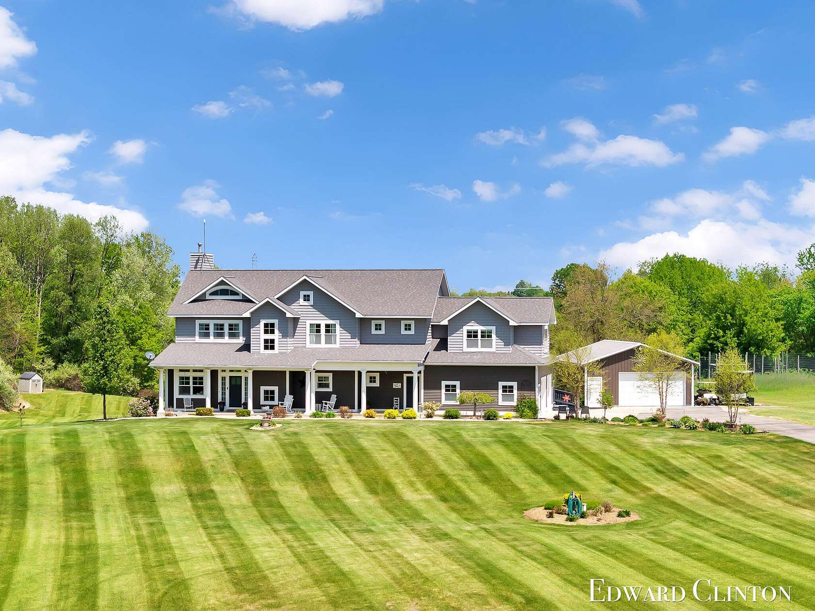 4.5 Acres of Land with Home for Sale in Sheridan, Michigan