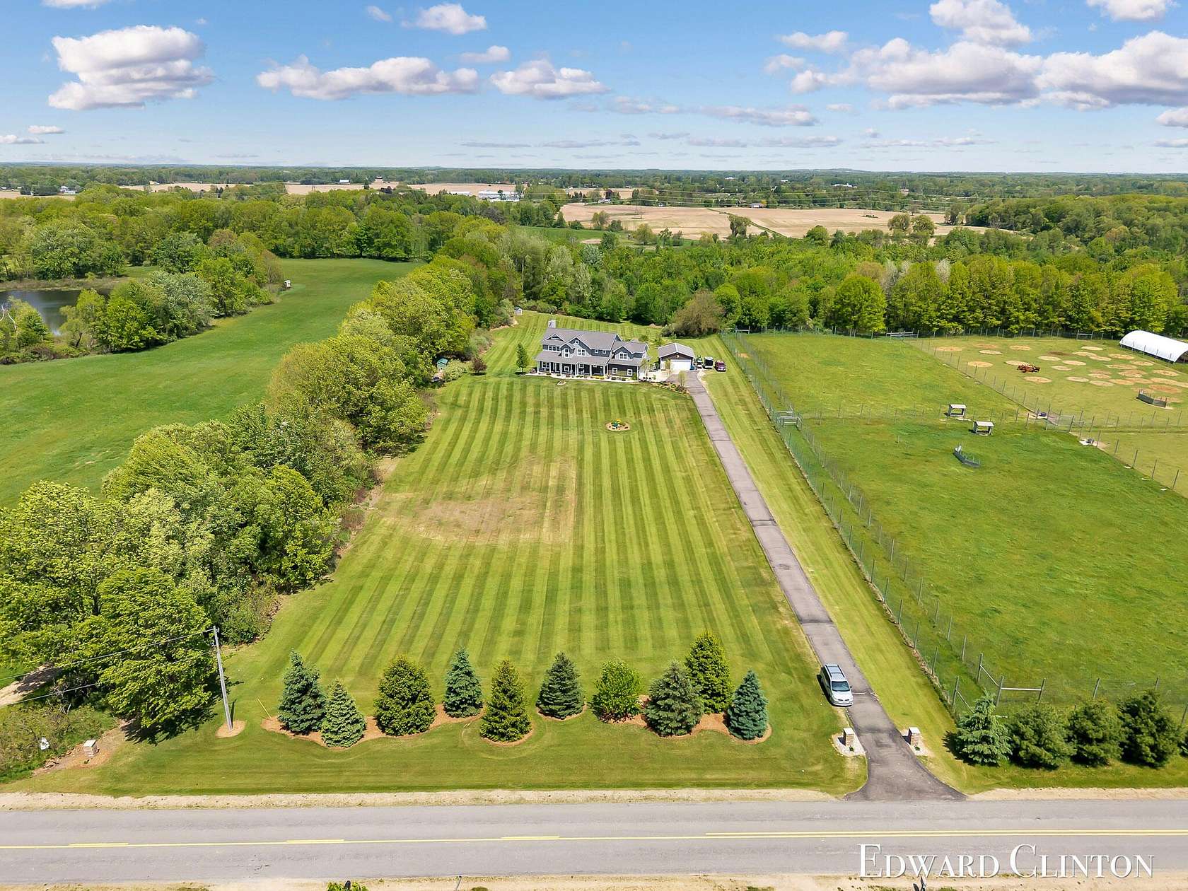 4.5 Acres of Land with Home for Sale in Sheridan, Michigan