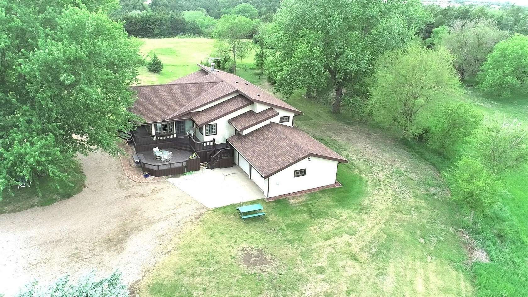 25.7 Acres of Land with Home for Sale in Genoa, Nebraska