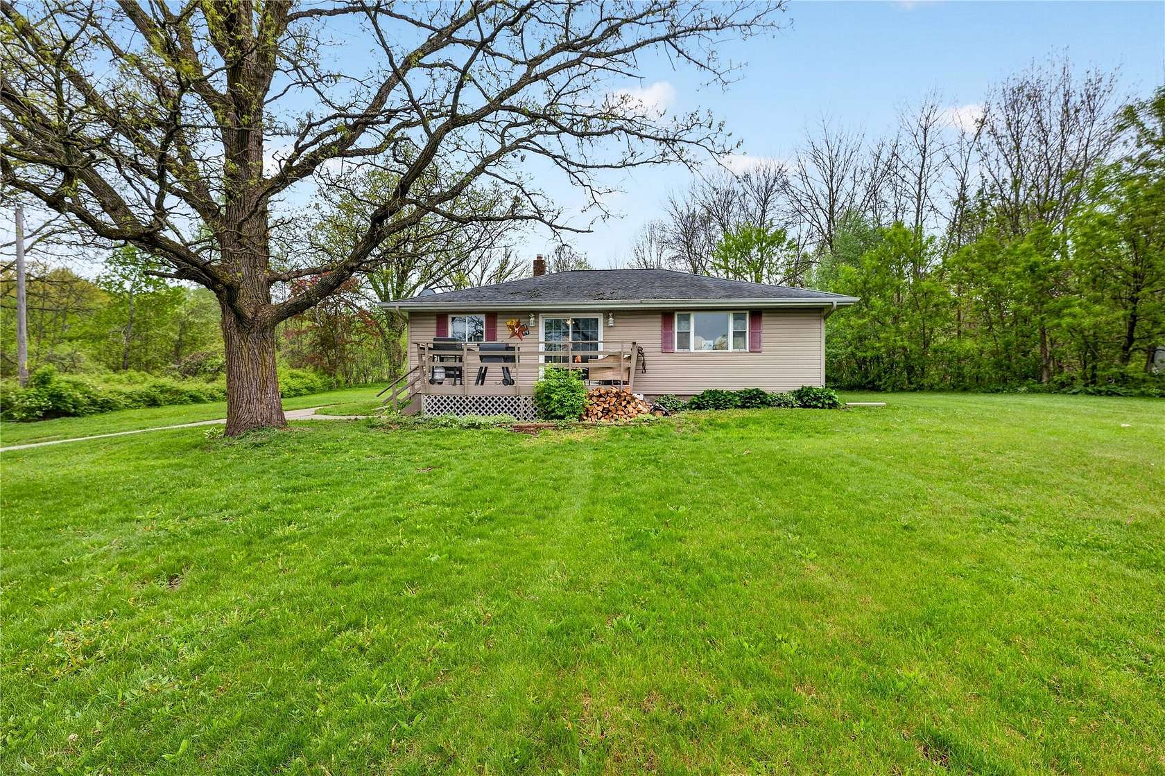 202 Acres of Land with Home for Sale in Trego, Wisconsin