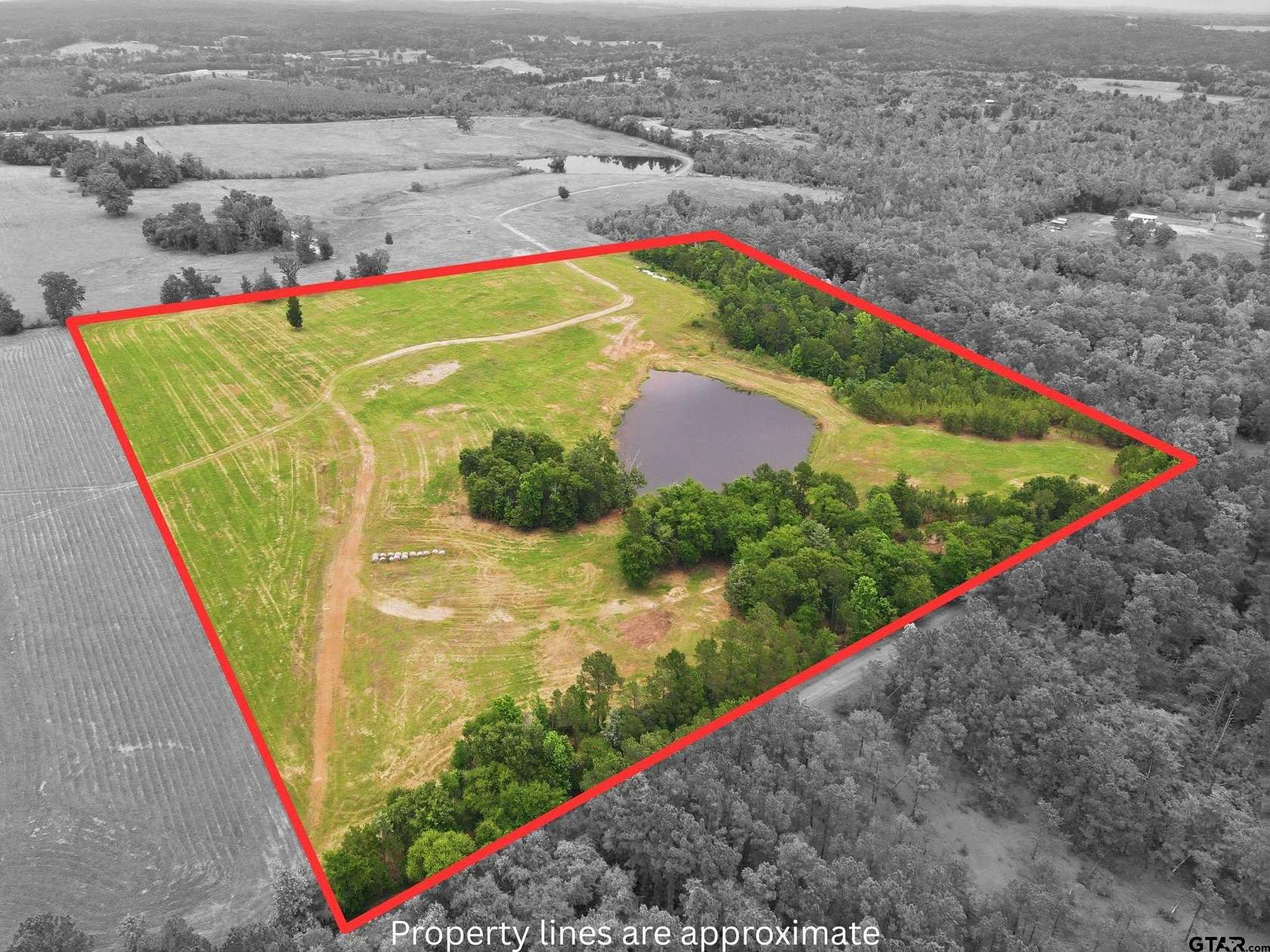 20 Acres of Agricultural Land for Sale in Hughes Springs, Texas
