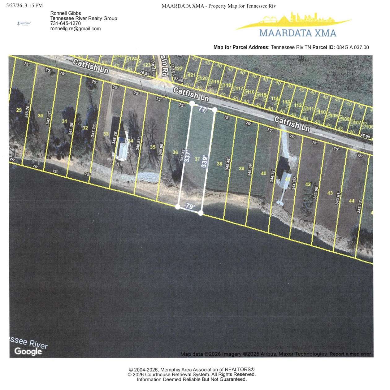 0.6 Acres of Land for Sale in Crump, Tennessee