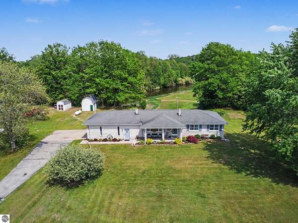 2.5 Acres of Land with Home for Sale in St. Louis, Michigan