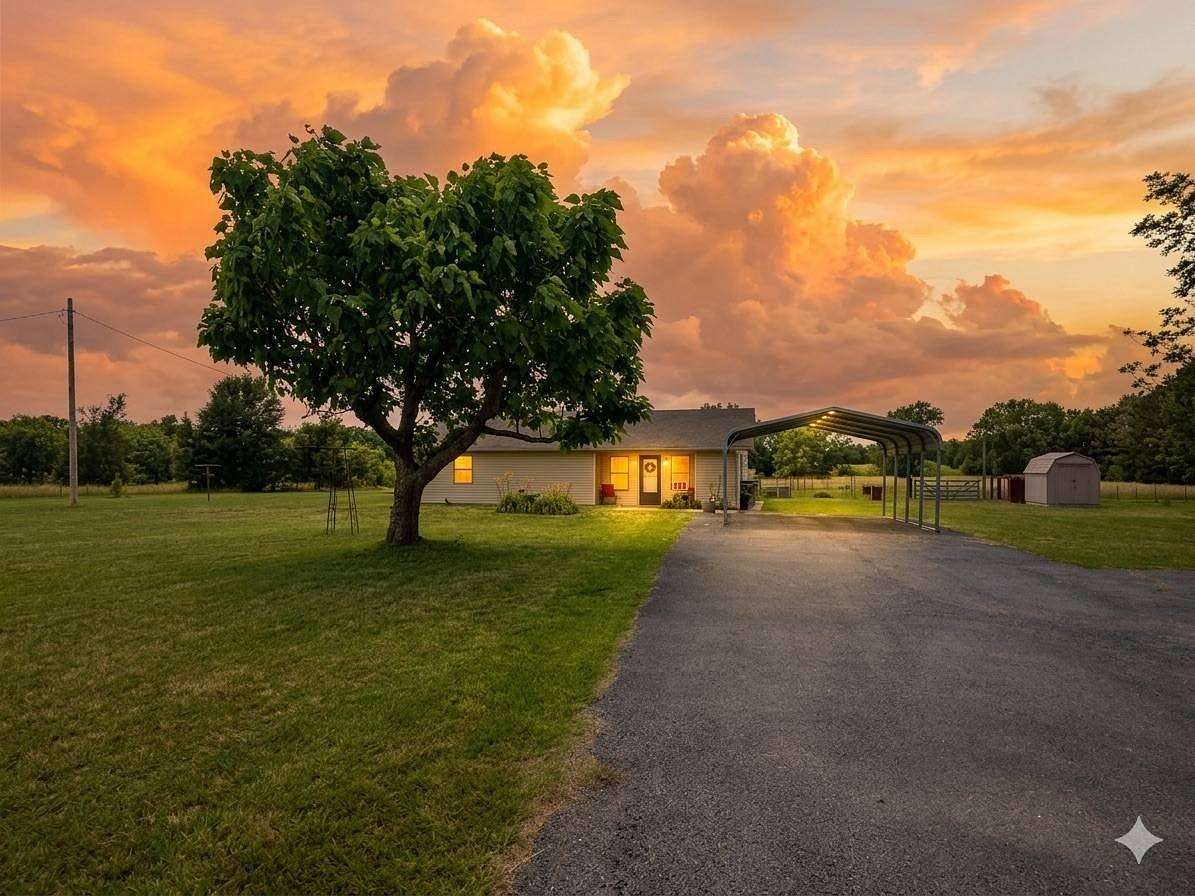 5 Acres of Land with Home for Sale in McAlester, Oklahoma