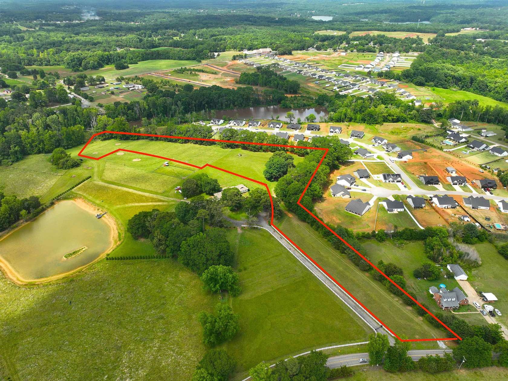 8.35 Acres of Residential Land for Sale in Chesnee, South Carolina