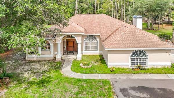 9.73 Acres of Land with Home for Sale in Wesley Chapel, Florida