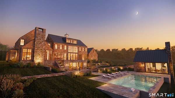 4 Acres of Land with Home for Sale in Greenwich, Connecticut