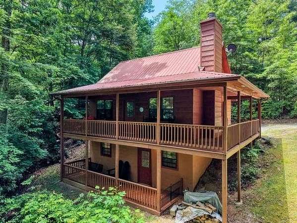 1.58 Acres of Land with Home for Sale in Blairsville, Georgia