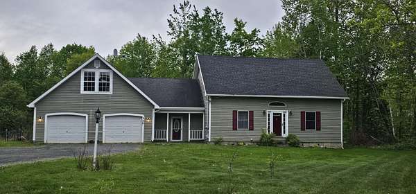 2.4 Acres of Land with Home for Sale in Oakland, Maine