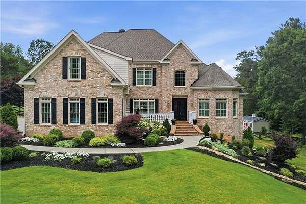 6.78 Acres of Land with Home for Sale in Lawrenceville, Georgia