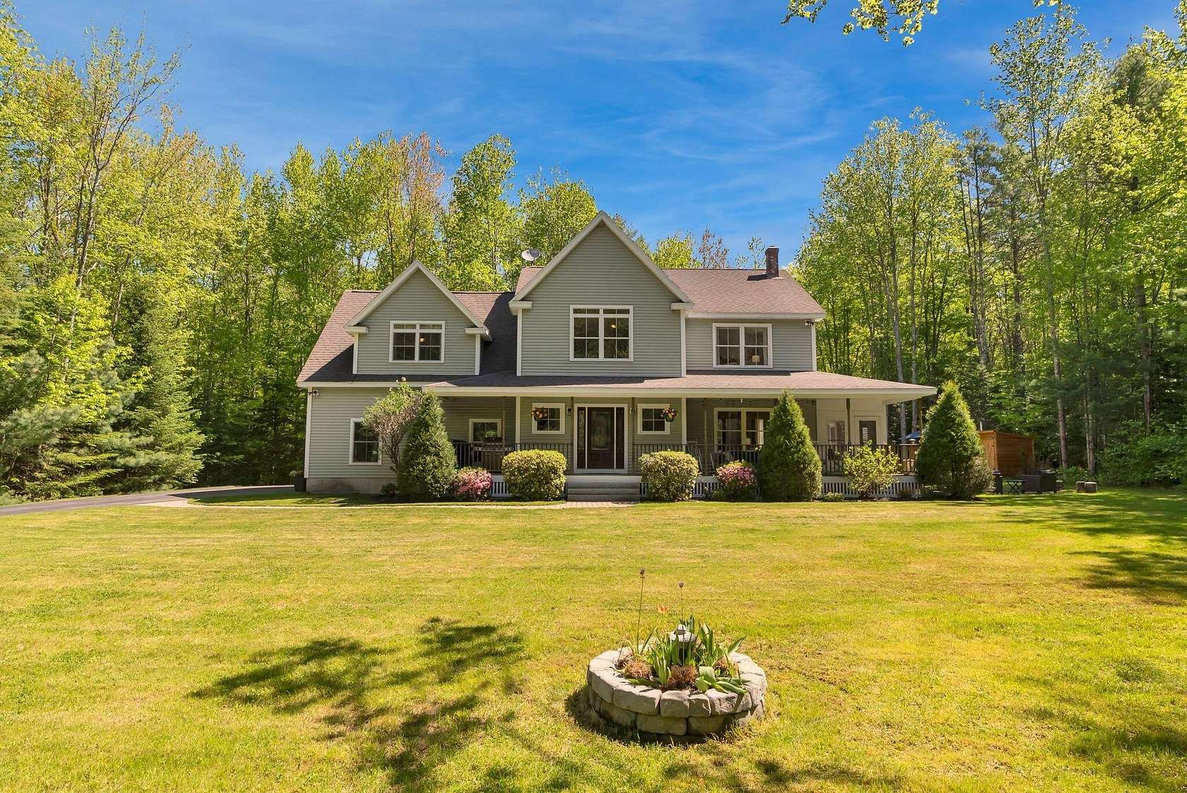 3.1 Acres of Land with Home for Sale in Hollis Town, Maine