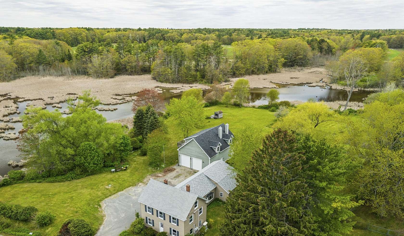 3.8 Acres of Land with Home for Sale in Scarborough, Maine
