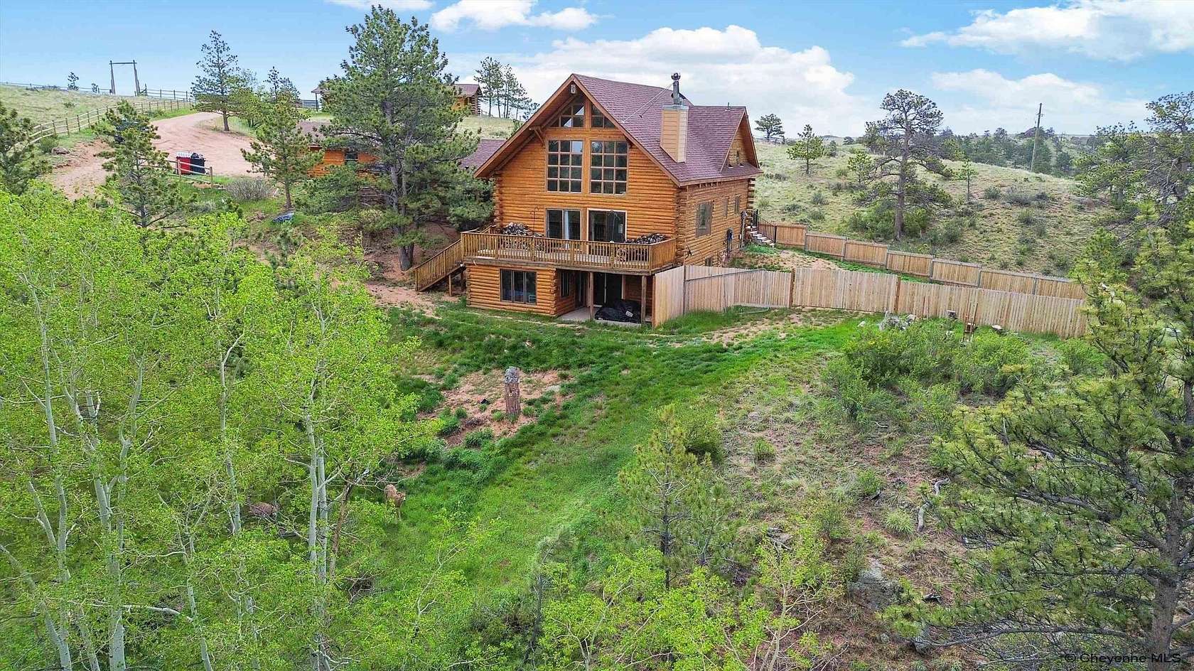 6.16 Acres of Land with Home for Sale in Cheyenne, Wyoming