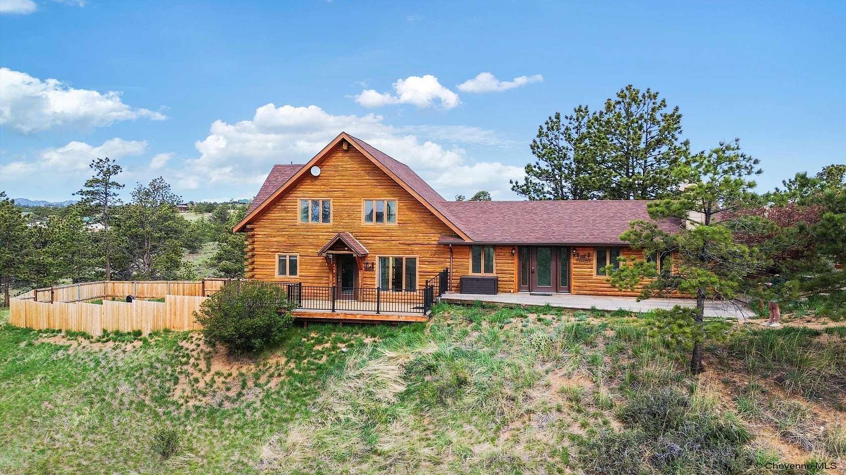 6.16 Acres of Land with Home for Sale in Cheyenne, Wyoming