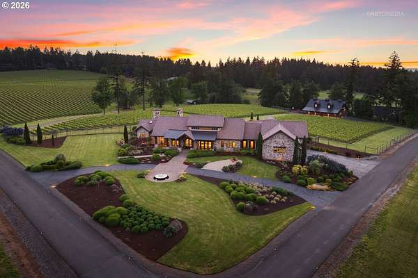 17.3 Acres of Land with Home for Sale in Newberg, Oregon