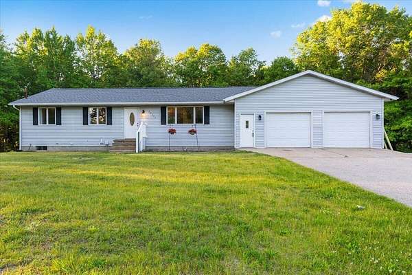 10 Acres of Land with Home for Sale in Howard City, Michigan