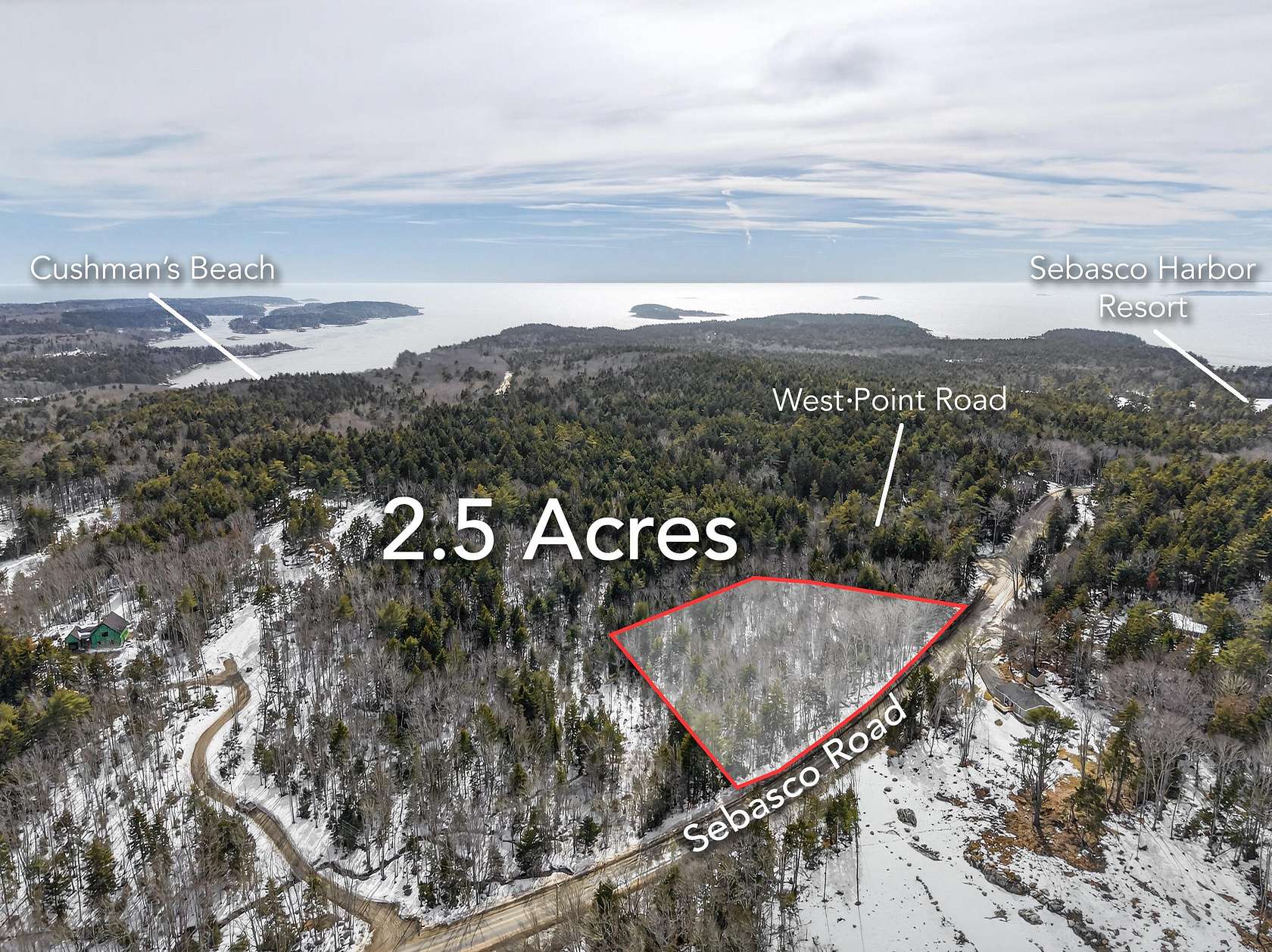 2.5 Acres of Land for Sale in Phippsburg, Maine
