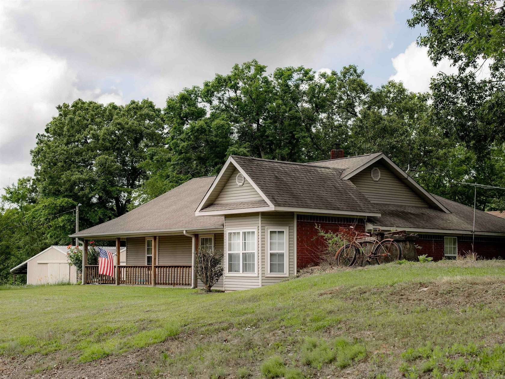 3.66 Acres of Land with Home for Sale in Amity, Arkansas