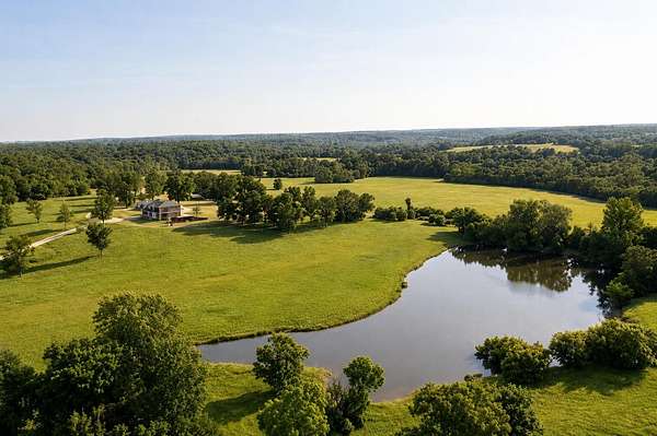 235 Acres of Recreational Land with Home for Sale in Willard, Missouri