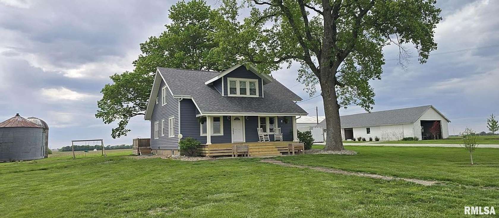 3.32 Acres of Land with Home for Sale in Macon, Illinois
