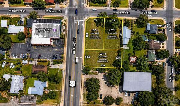 0.13 Acres of Mixed-Use Land for Sale in Pensacola, Florida